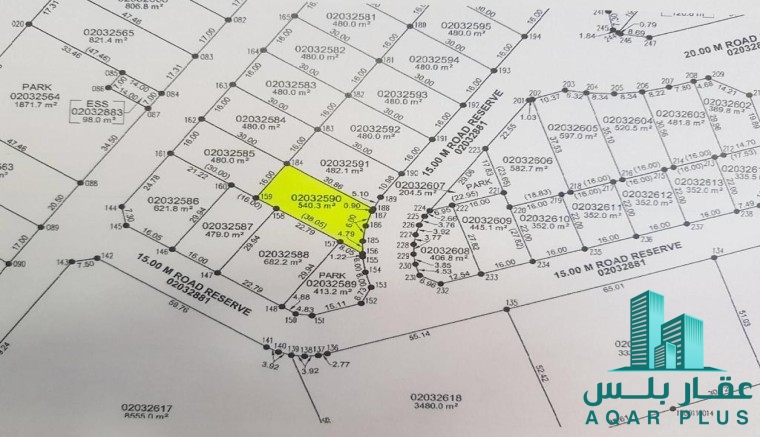 للبيع ارض في ديار المحرق 