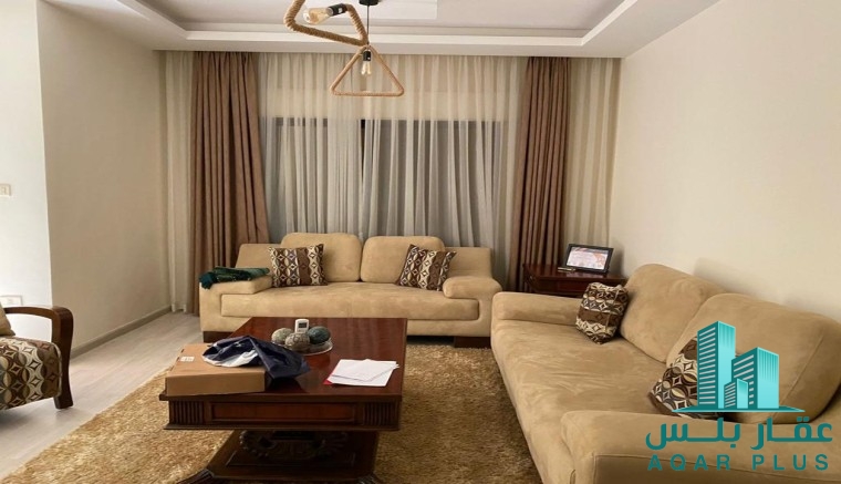 شقه مفروشه فاخره للايجار ارضيه