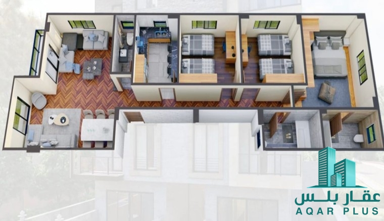 امتلك شقه في النرجس الجديده 