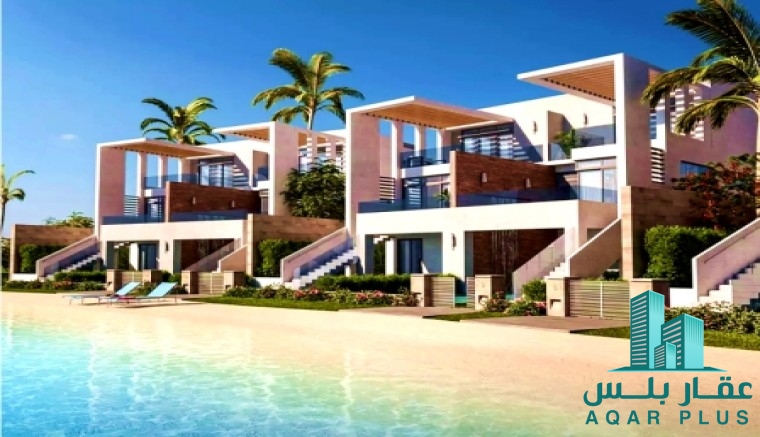 شاليه فى ذا جروف برؤية البحر 