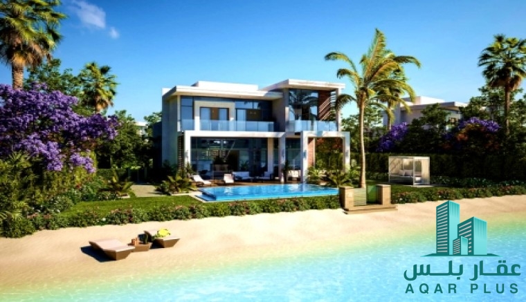 شاليه فى ذا جروف برؤية البحر 