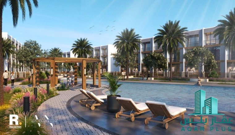 شقة متشطبة في مونت نابليون 