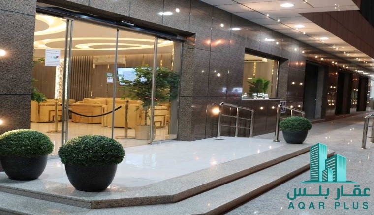 عمارة شقق مفروشة مع معارض 