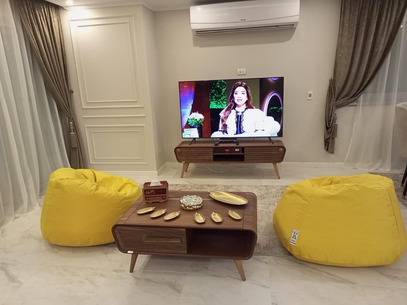 شقة ايجار بالمهندسين كود ١٢٥٥