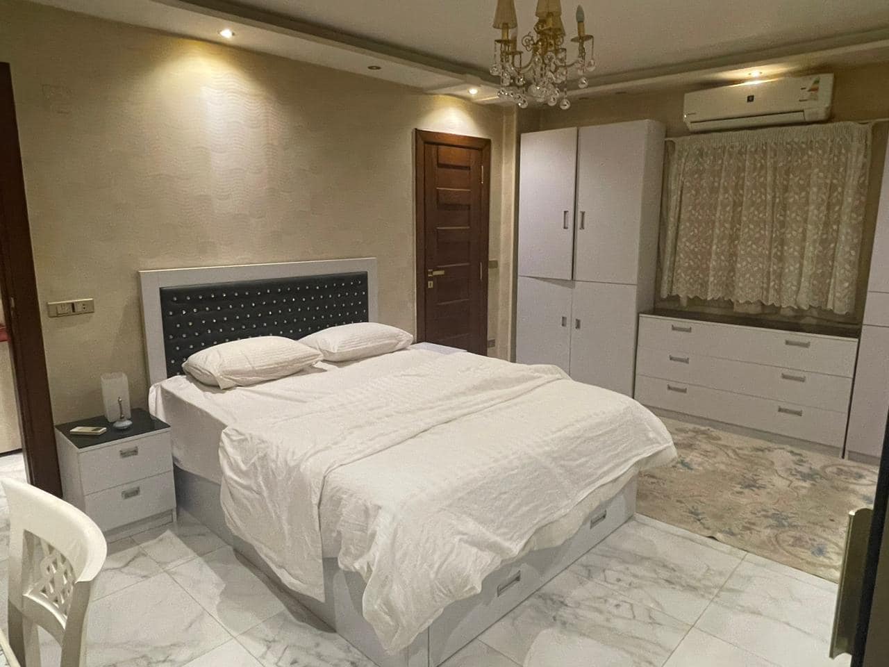 متاح شقة للايجار في المهندسين جزيرة العرب كود 1088