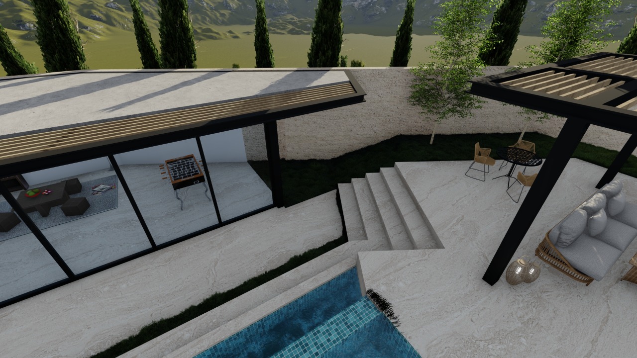 فيلا عصرية في مزرعة للبيع