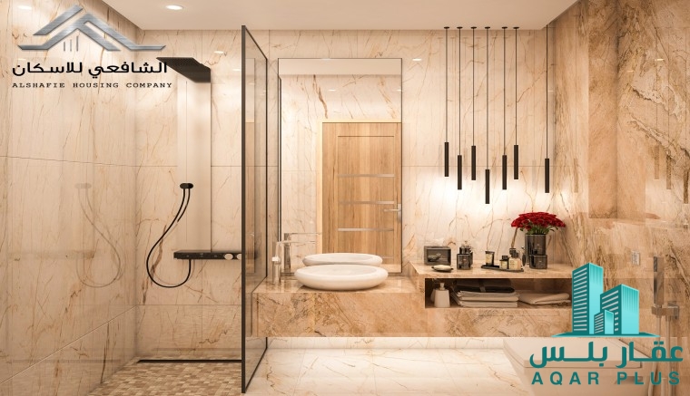 شقة فاخرة 165م طابق ثاني للبيع