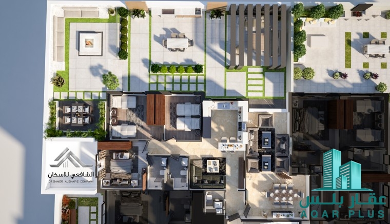 شقة مميزة 140 م طوابق متكررة 